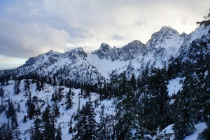Winter Camping at Snow Lake