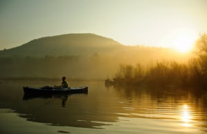 Kayak and Fish at Little Pine Lake