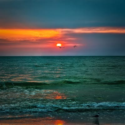 Photograph a Gulf Coast Sunset at Clearwater Beach