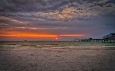 Photograph a Gulf Coast Sunset at Clearwater Beach
