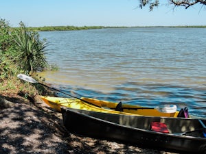 Kayak Camp in Canaveral National Seashore