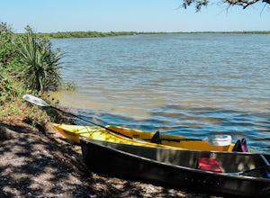 Kayak Camp in Canaveral National Seashore