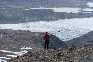 Scramble Geitafellstindur and Photograph Hoffellsjökull