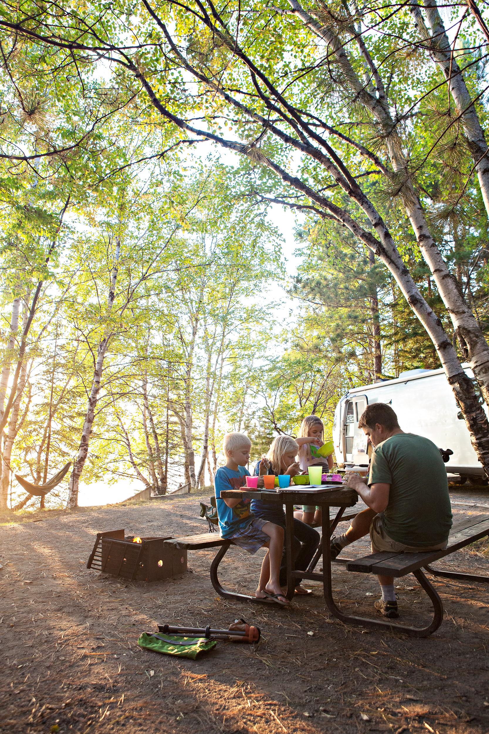 Camp at Sleeping Giant Provincial Park