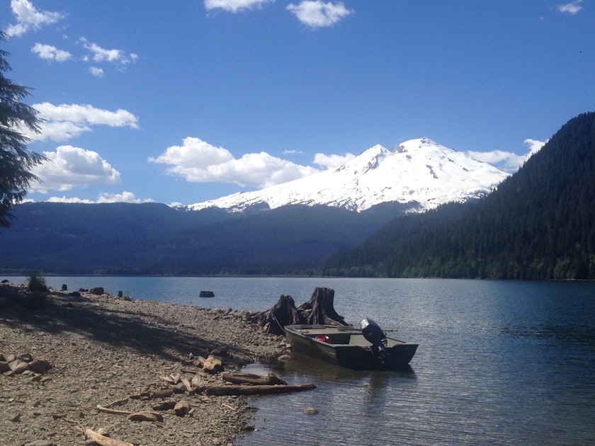 Hike the East Bank of Baker Lake, Baker Lake Trailhead