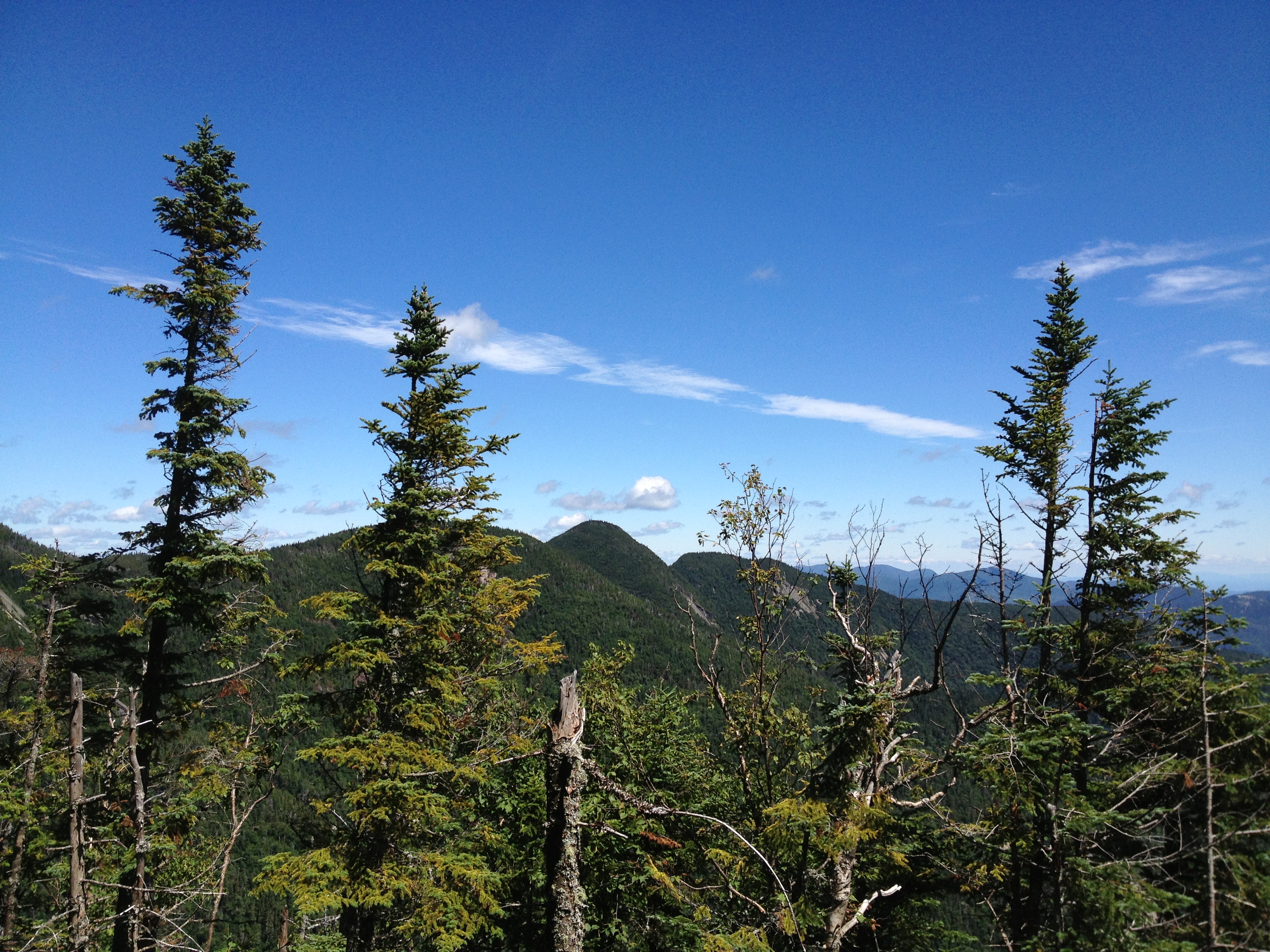 Gothics Mountain, Pyramid Peak, and Sawteeth Mountain via Beaver Meadow Falls 