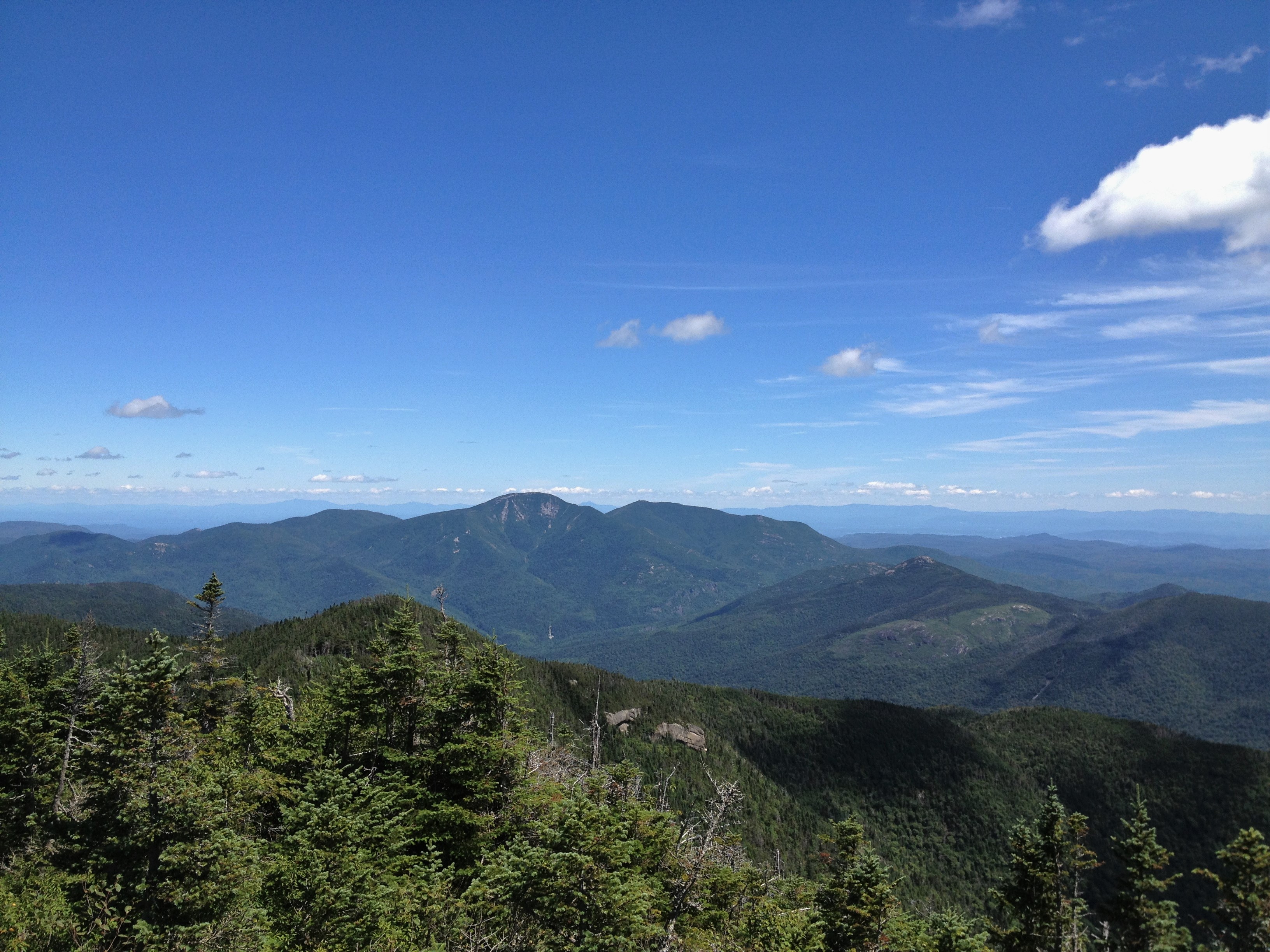 Gothics Mountain, Pyramid Peak, and Sawteeth Mountain via Beaver Meadow Falls 