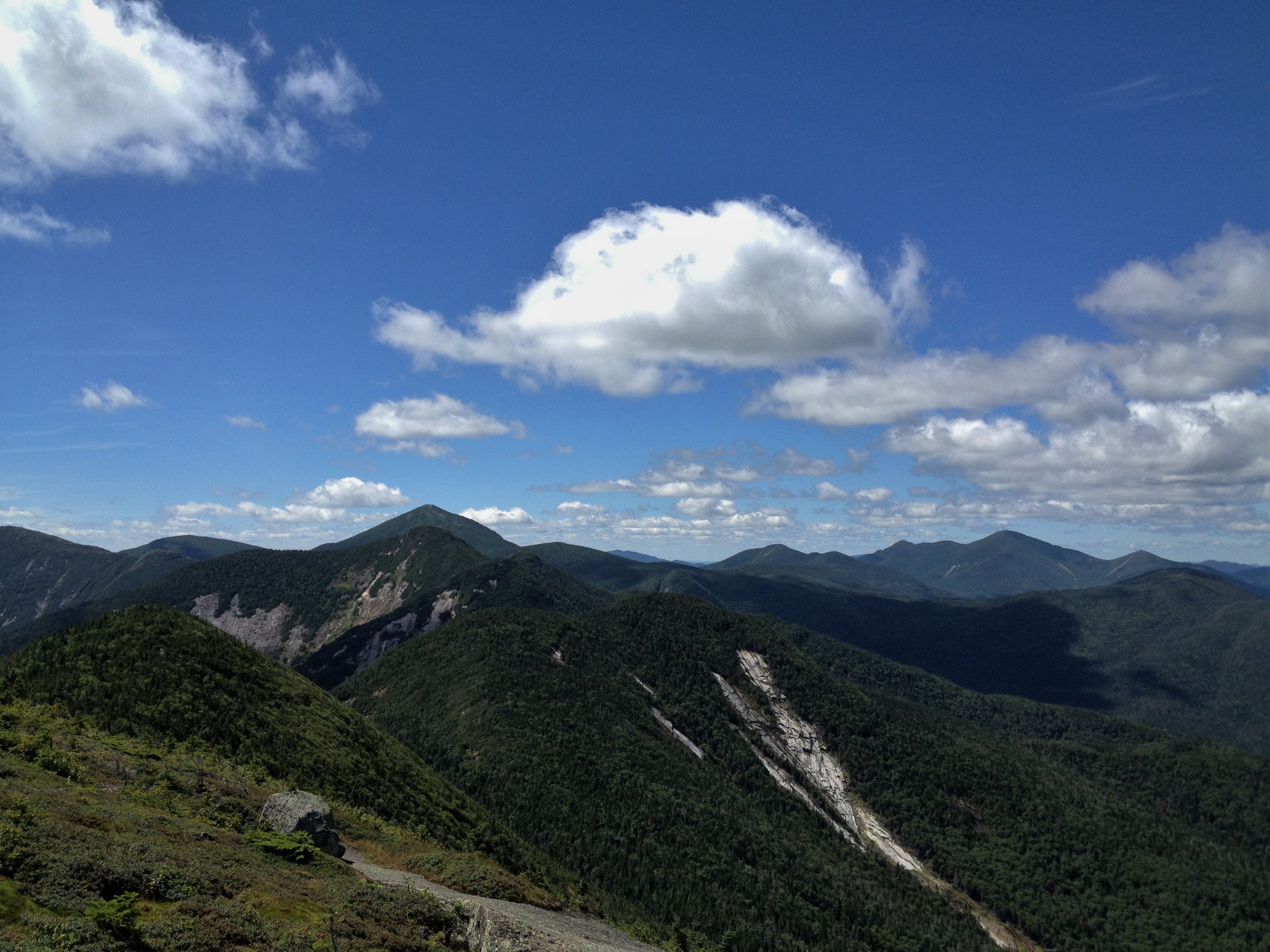 Gothics Mountain, Pyramid Peak, and Sawteeth Mountain via Beaver Meadow Falls 
