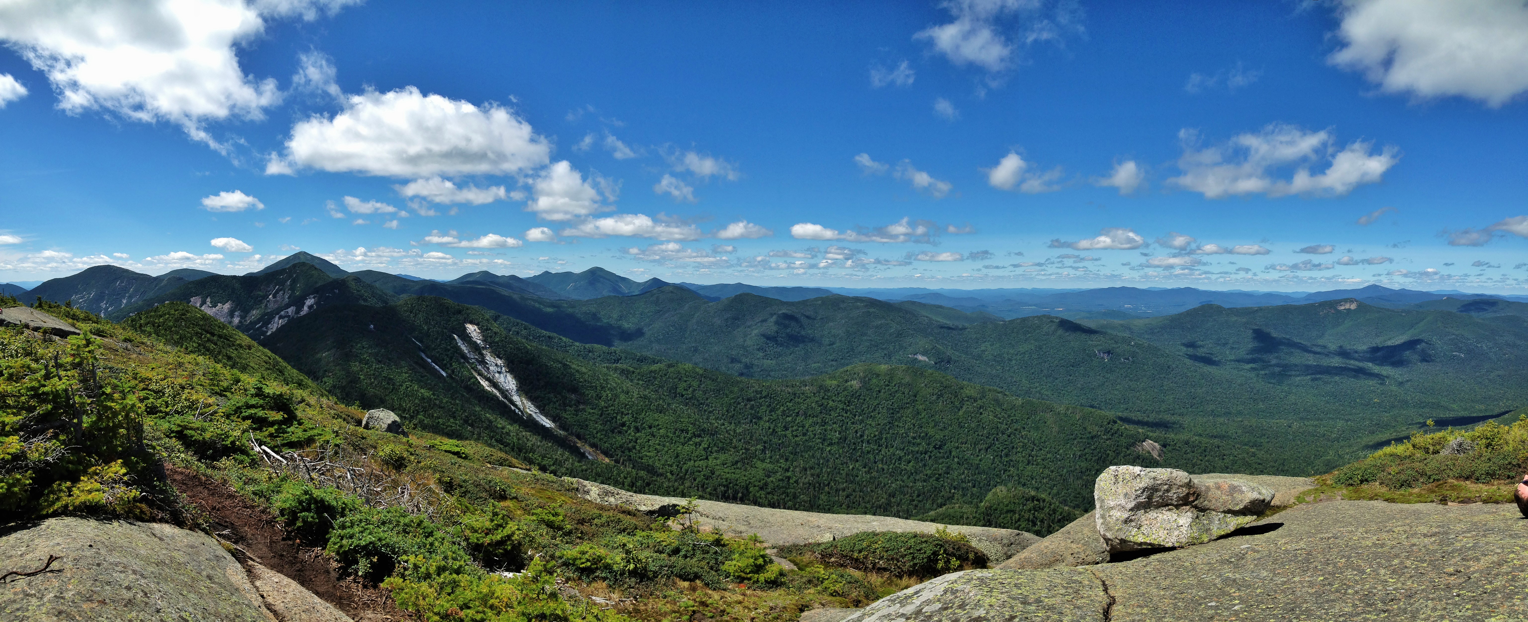 Gothics Mountain, Pyramid Peak, and Sawteeth Mountain via Beaver Meadow Falls 