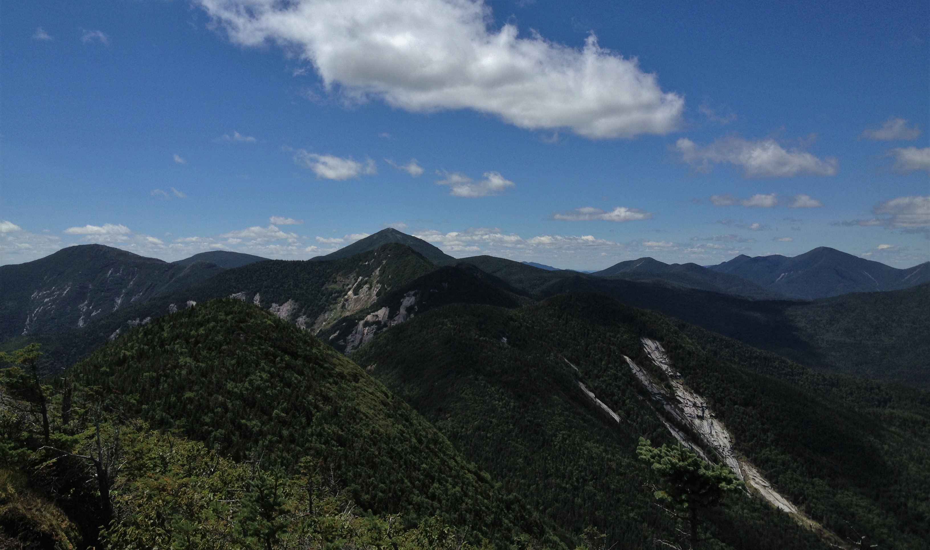 Gothics Mountain, Pyramid Peak, and Sawteeth Mountain via Beaver Meadow Falls 