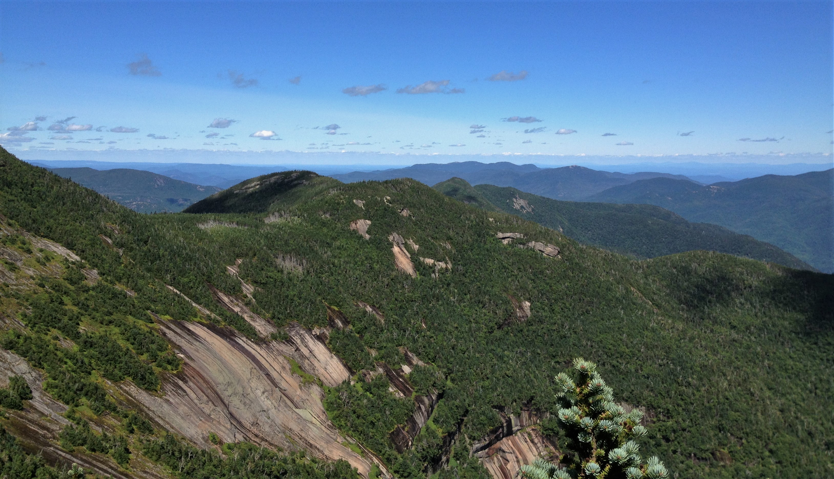 Gothics Mountain, Pyramid Peak, and Sawteeth Mountain via Beaver Meadow Falls 