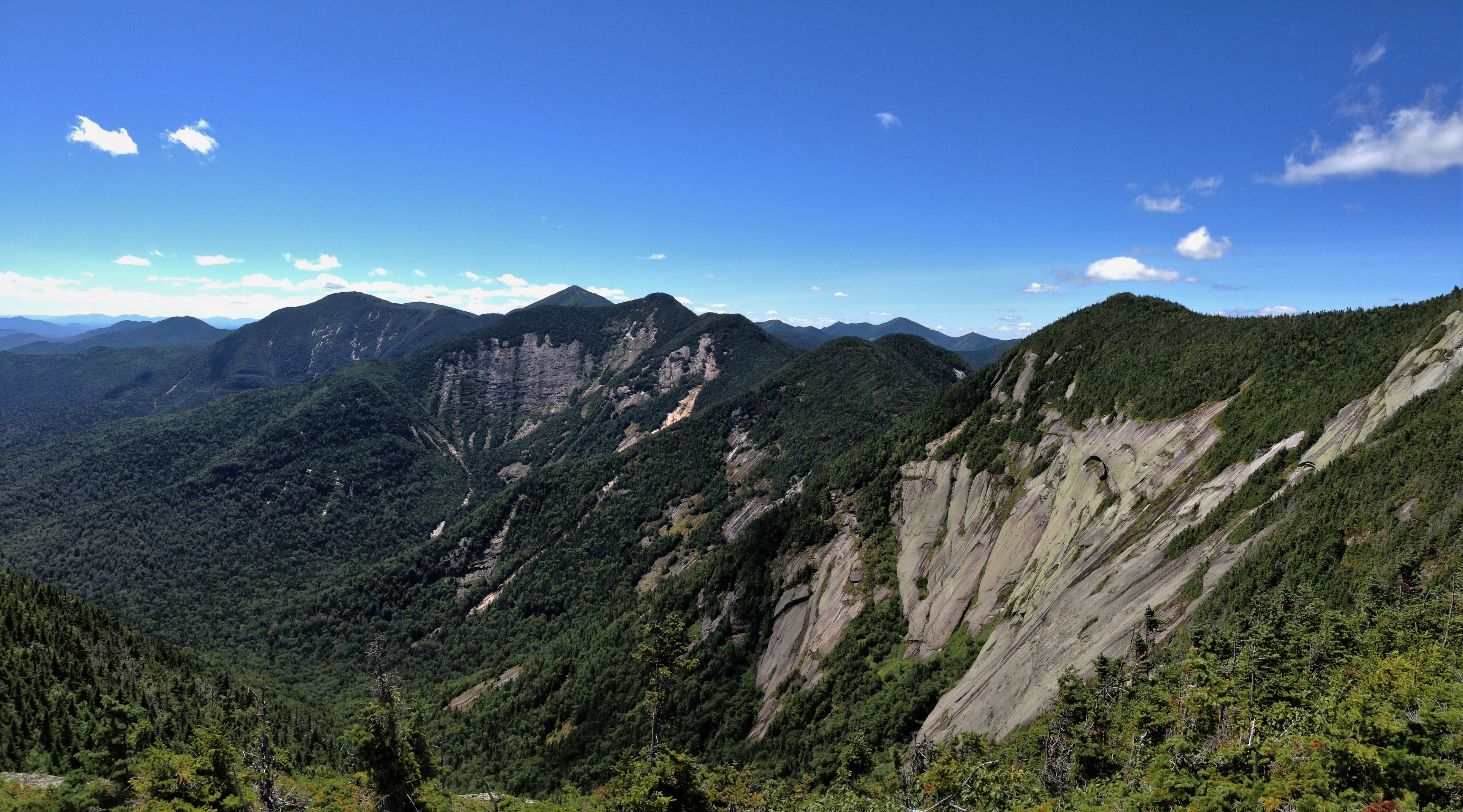Gothics Mountain, Pyramid Peak, and Sawteeth Mountain via Beaver Meadow Falls 