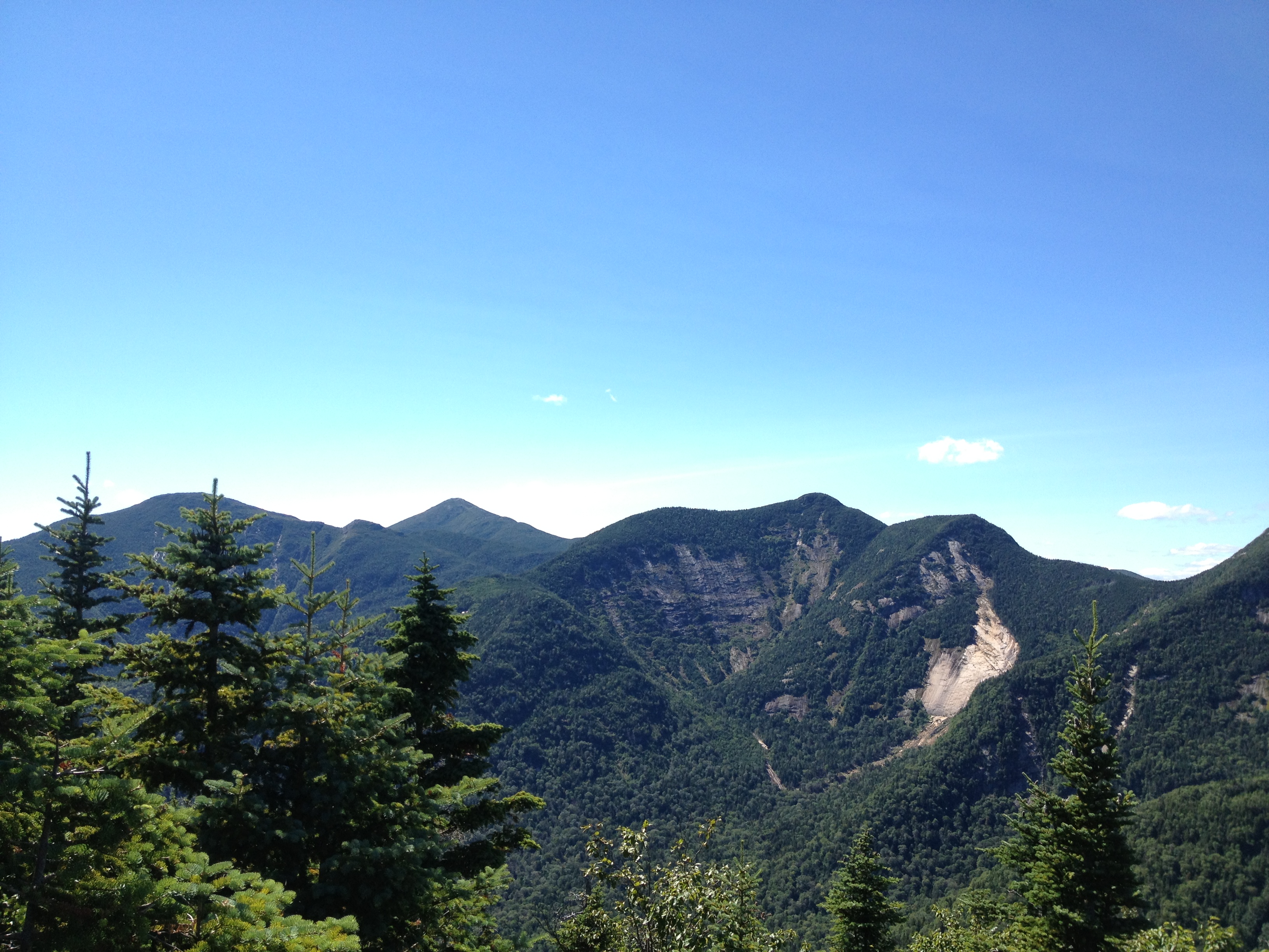 Gothics Mountain, Pyramid Peak, and Sawteeth Mountain via Beaver Meadow Falls 