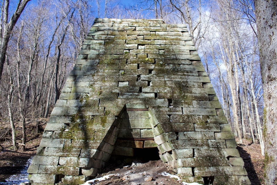 Hike to the Henry Clay Furnace, West Virginia
