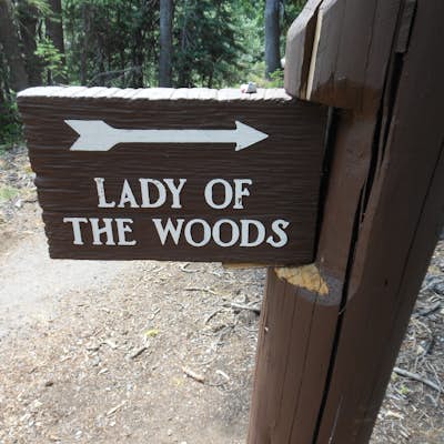 Visit the Lady of the Woods at Crater Lake