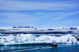 Take a Boat Tour of the Jokulsarlon Iceberg Lagoon