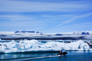 Take a Boat Tour of the Jokulsarlon Iceberg Lagoon