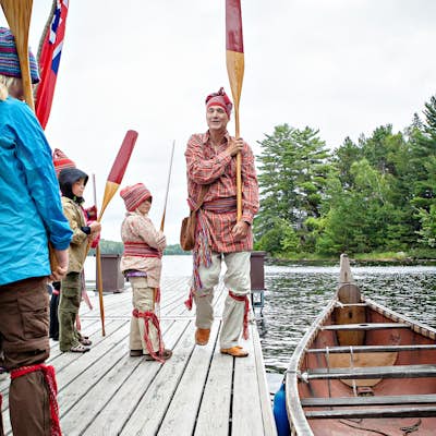 Participate in the Old North Canoe Program in Voyageurs National Park