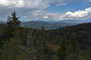 Hike to Owls Head Mountain Fire Tower in Sargent Ponds Wild Forest 