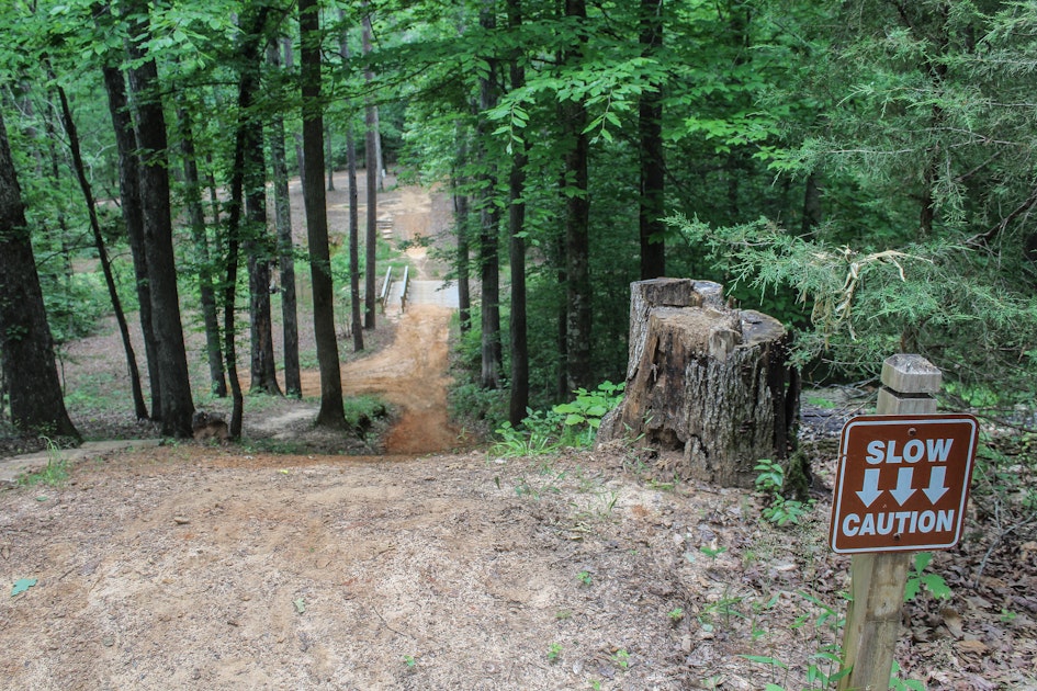 Mountain Bike in Lincoln Parish Park, Ruston, Louisiana