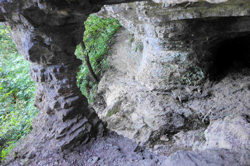 Hike to the Cave at Asbury Trails, Wilmore, Kentucky