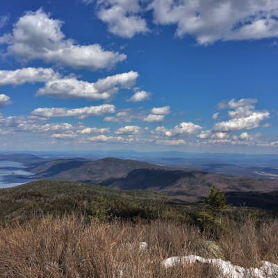 Hike to Black Mountain in Lake George, NY