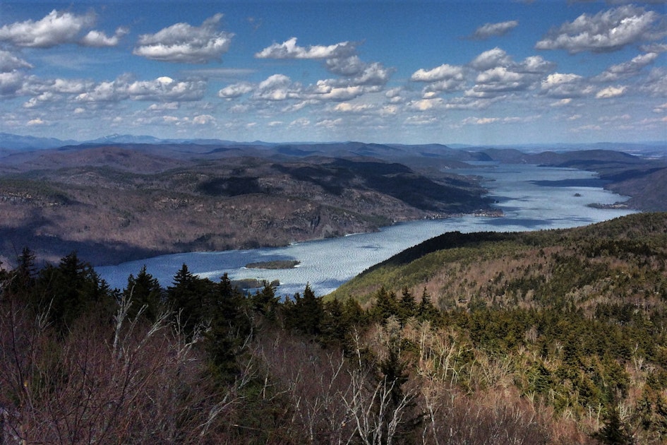 Hike To Black Mountain In Lake George, Ny, Clemons, New York