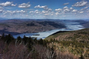 Hike to Black Mountain in Lake George, NY