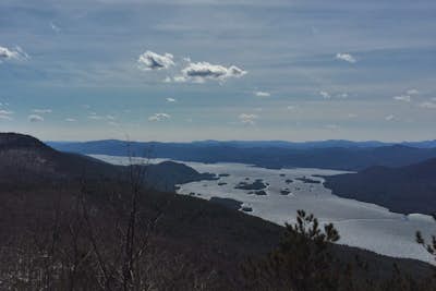 Hike to Black Mountain in Lake George, NY