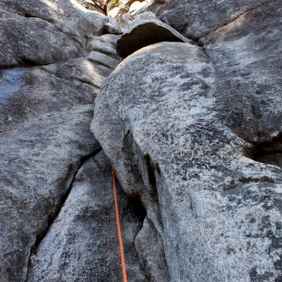 Rock Climb in Camp 4