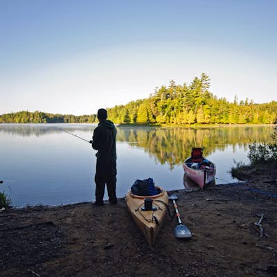 Camp along Section 2 of the Northern Forest Canoe Trail