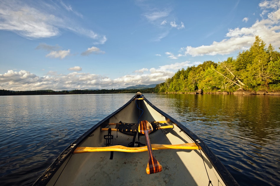Camp along Section 2 of the Northern Forest Canoe Trail, Long Lake Boat