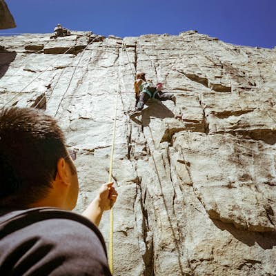 Rock Climb the 90ft. Wall