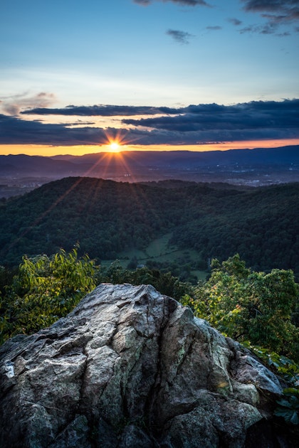 Take in the View at Roanoke Mountain Overlook, Roanoke Mountain Overlook
