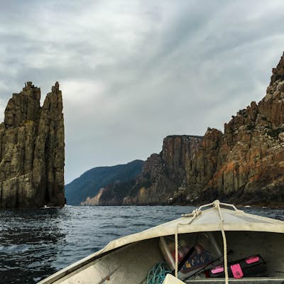 Photograph the Tasman Peninsula by Boat