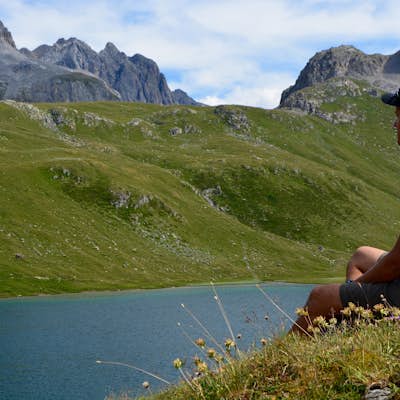 Hike to Lac La Plagne in the French Alps