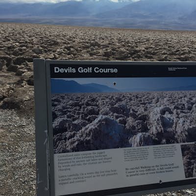 Death Valley National Park / Devil's Golf Course