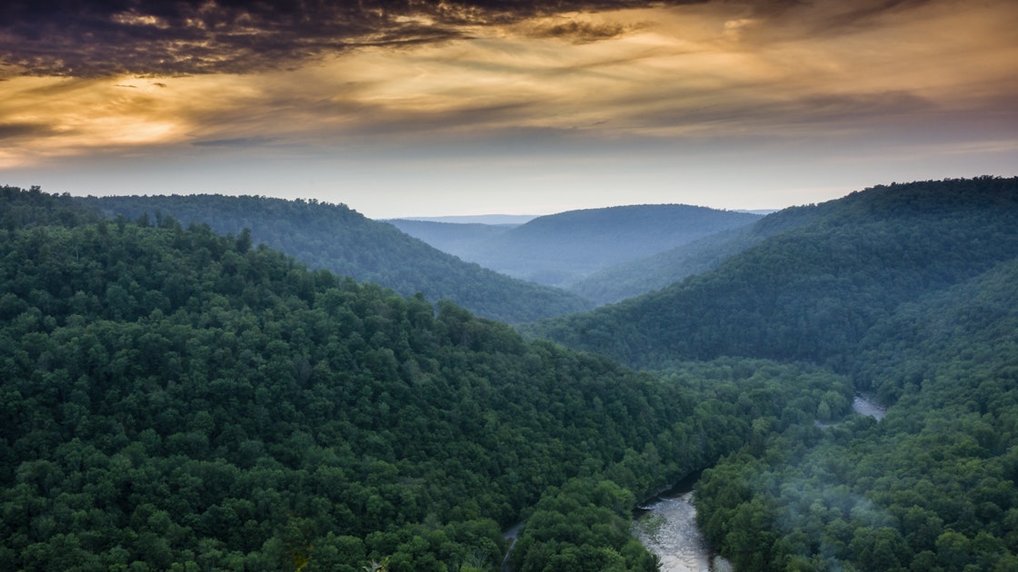 Photograph The Loyalsock Canyon Vista, Muncy Valley, Pennsylvania