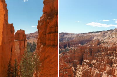 Hiking in Bryce Canyon - Inspiration Point -> Navajo Loop -> Sunrise Point