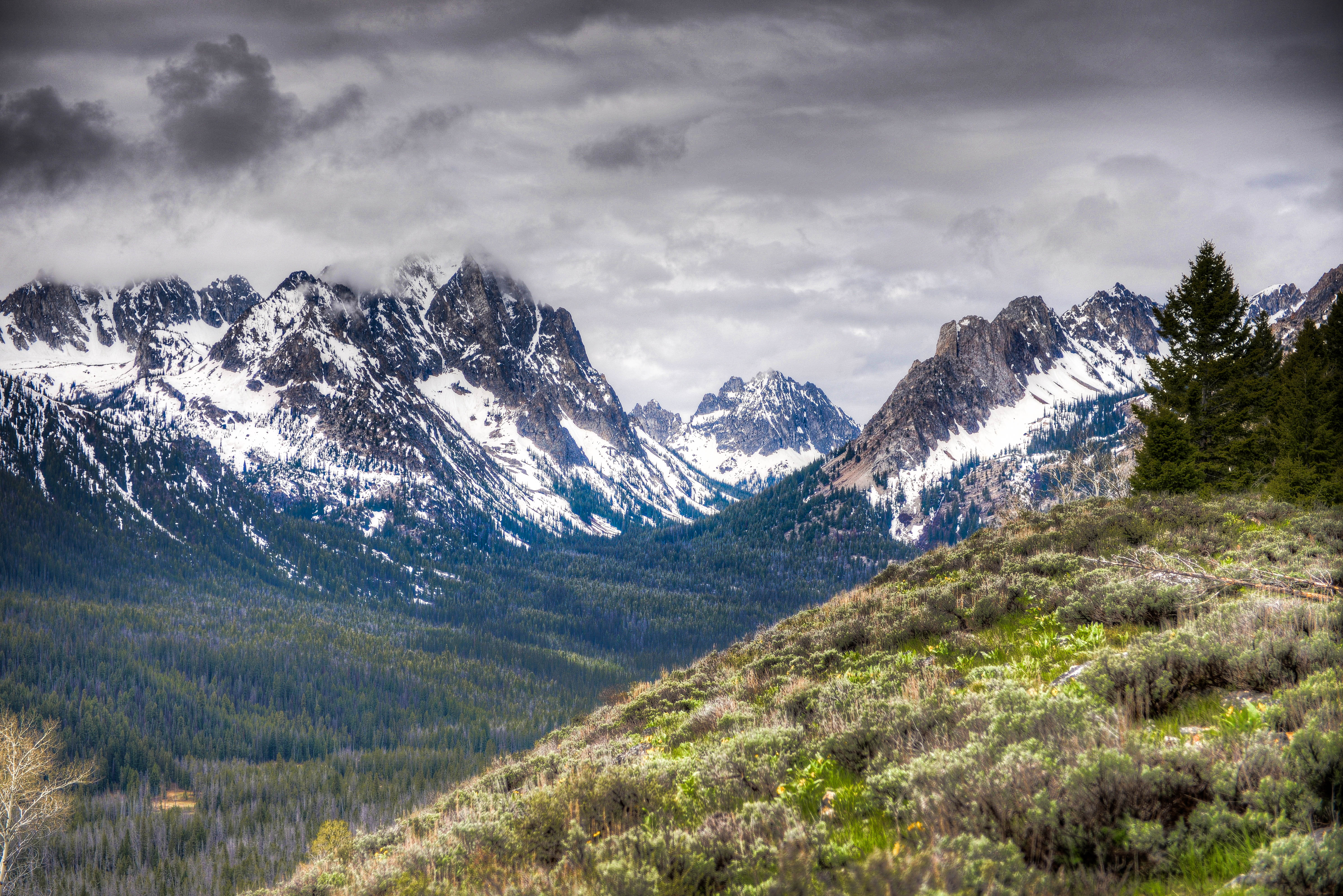 Marshall Ridge via Fishhook Creek Trailhead, Lowman, Idaho