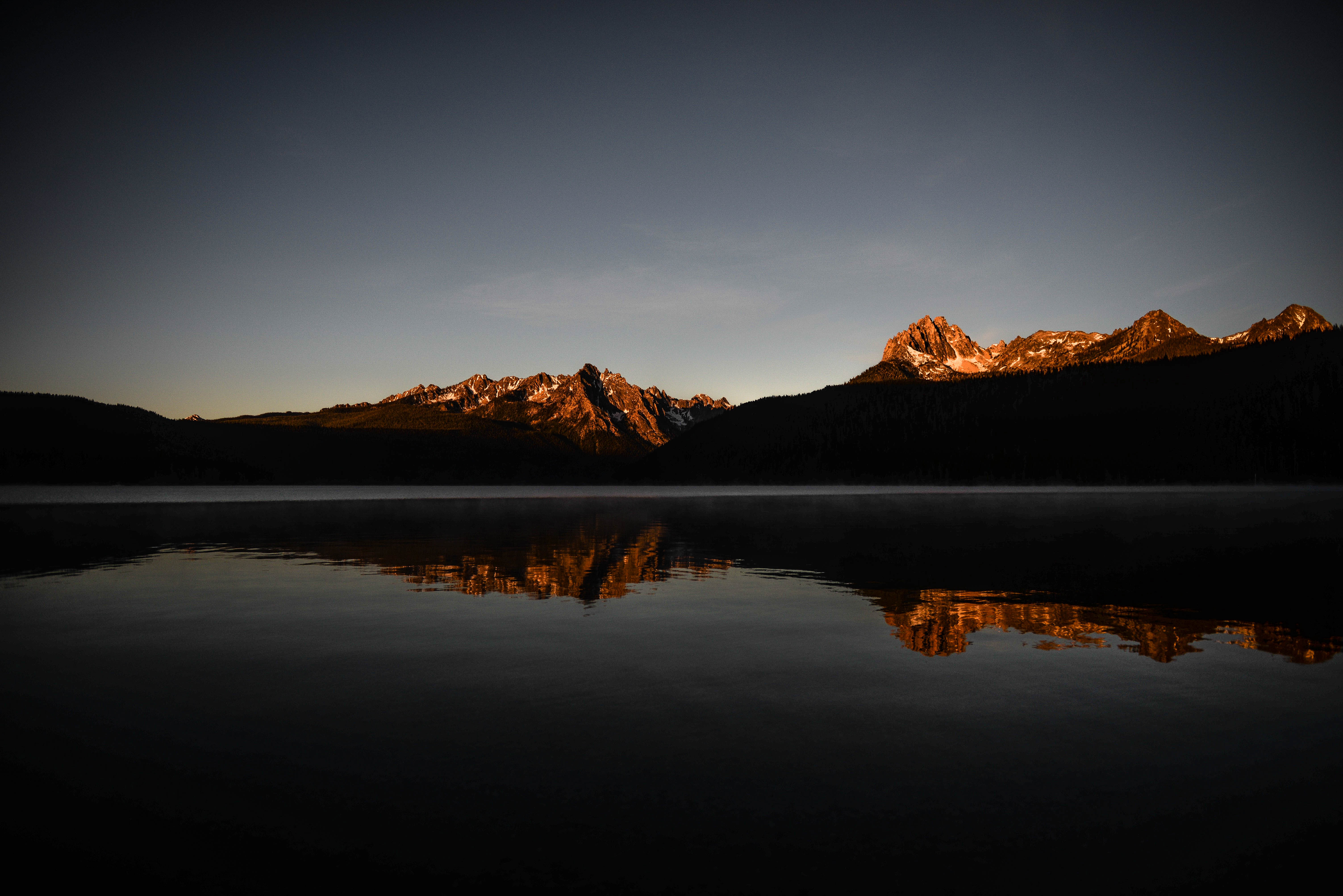 Photograph Redfish Lake at Dawn