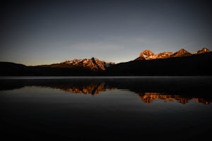 Photograph Redfish Lake at Dawn