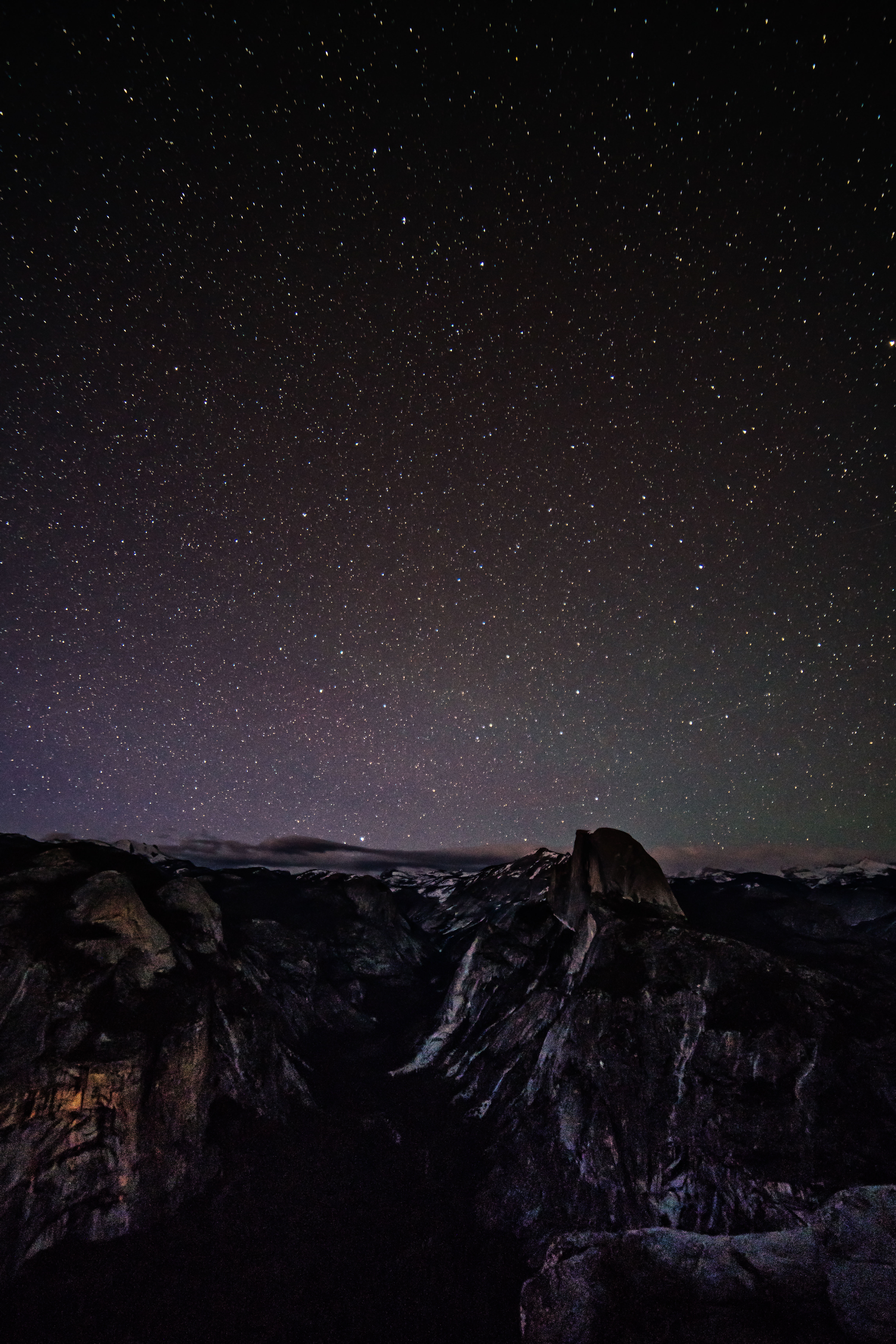 Stargaze and Photograph the Night Sky at Glacier Point