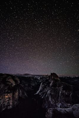 Stargaze and Photograph the Night Sky at Glacier Point