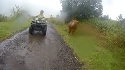 ATV through Kualoa Ranch