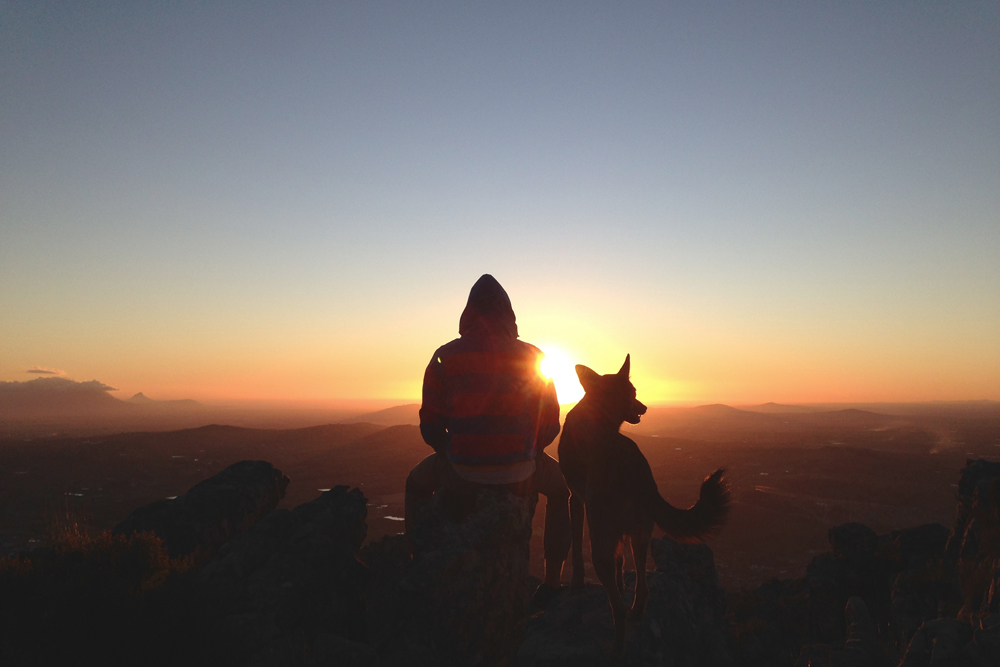 Backpack and Camp on Stellenbosch Mountain