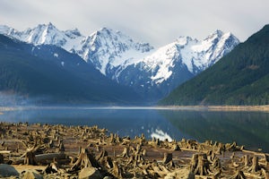 Paddle on Jones Lake, BC