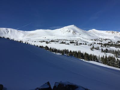 Backcountry Skiing at Butler Gulch