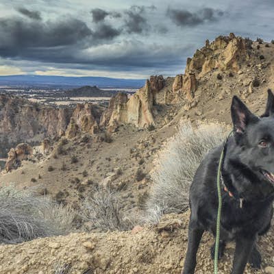 Hike/run the Summit Loop at Smith Rock State Park