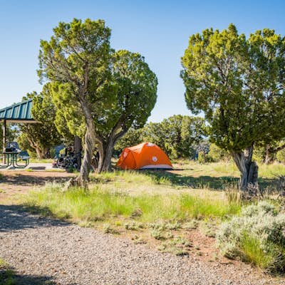 Camp at Rio Grande del Norte National Monument